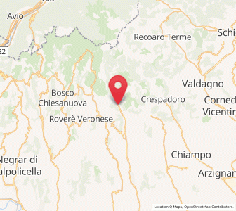 Map of Selva di Progno, Veneto