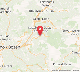 Map of Seis am Schlern, Trentino-Alto Adige