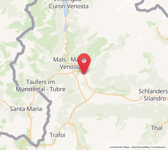 Map of Schluderns, Trentino-Alto Adige
