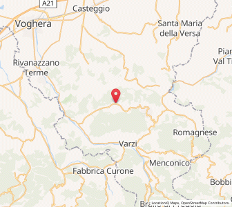 Map of Solaro, Lombardy