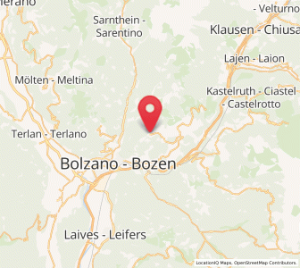 Map of Oberbozen, Trentino-Alto Adige