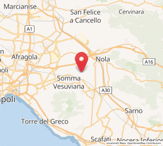 Map of Spartimento, Campania