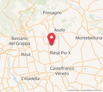 Map of Spineda, Veneto