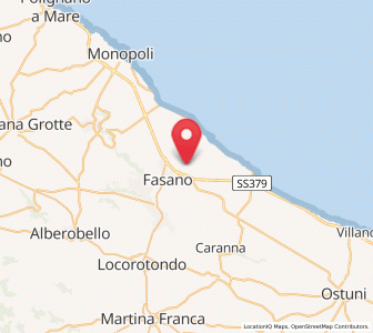 Map of Stazione di Fasano, Apulia