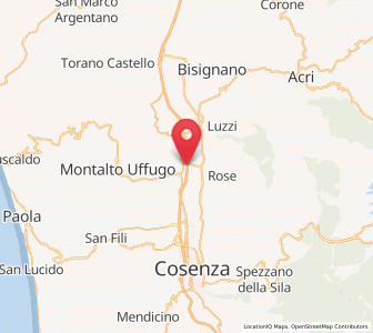 Map of Stazione Montalto-Coretto, Calabria