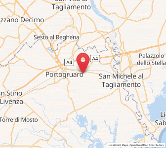 Map of Stiago, Veneto