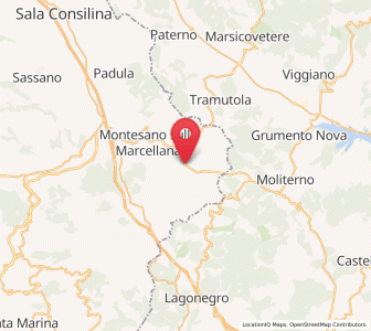 Map of Tardiano, Campania