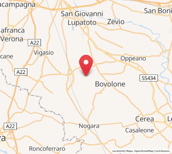 Map of Tarmassia, Veneto