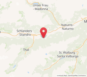 Map of Tarsch, Trentino-Alto Adige