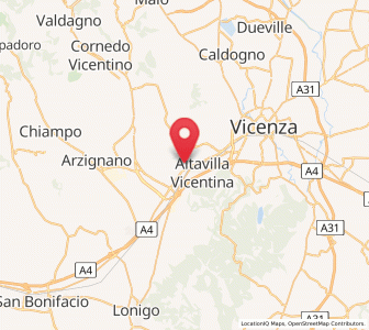 Map of Tavernelle, Veneto