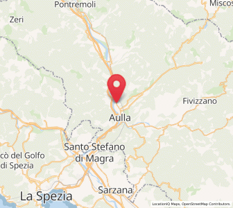 Map of Terrarossa, Tuscany