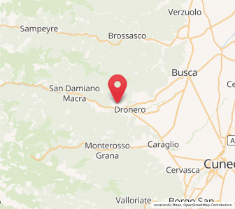 Map of Tettorosso, Piedmont