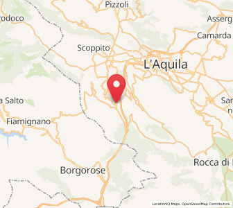 Map of Tornimparte, Abruzzo