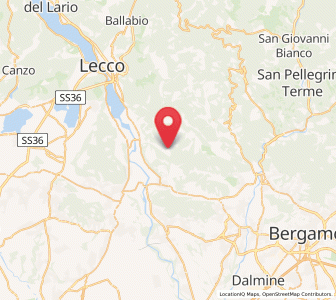 Map of Torre de' Busi, Lombardy