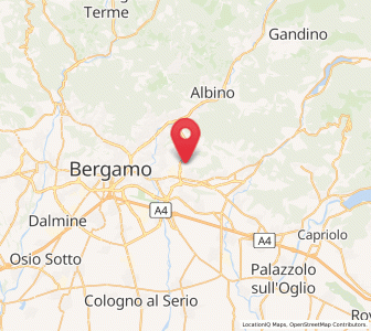 Map of Torre de' Roveri, Lombardy