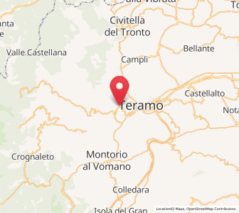 Map of Torricella Sicura, Abruzzo