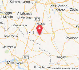 Map of Trevenzuolo, Veneto