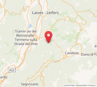 Map of Truden im Naturpark, Trentino-Alto Adige
