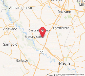 Map of Trovo, Lombardy