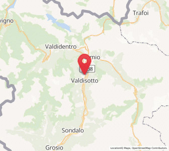 Map of Valdisotto, Lombardy