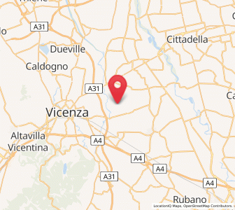 Map of Valproto, Veneto