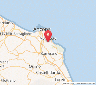 Map of Varano, The Marches