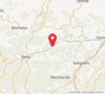 Map of Varsi, Emilia-Romagna