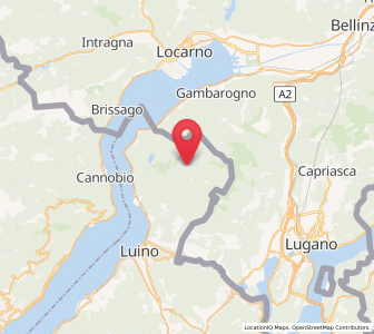 Map of Veddasca, Lombardy