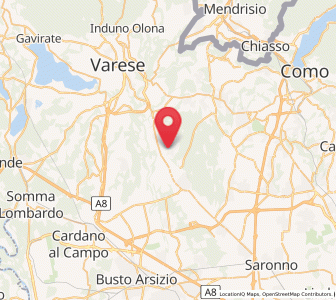 Map of Venegono Inferiore, Lombardy