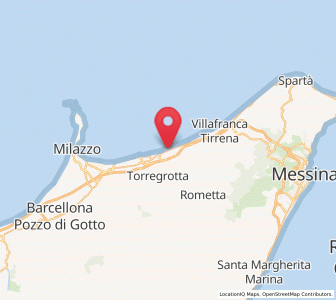 Map of Venetico Marina, Sicily