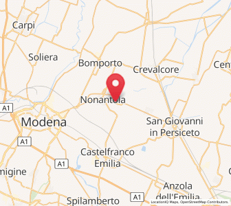 Map of Via Larga, Emilia-Romagna