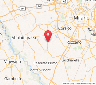 Map of Vigano, Lombardy