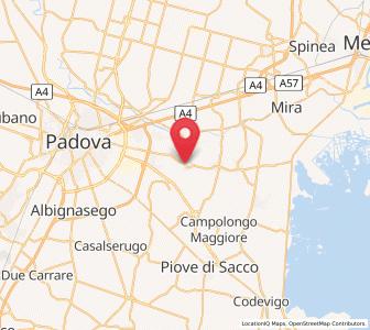 Map of Vigonovo, Veneto