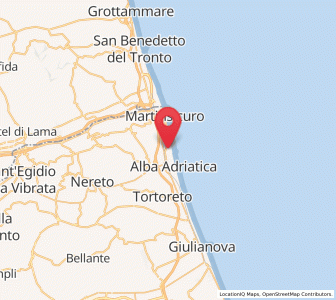 Map of Villa Rosa, Abruzzo