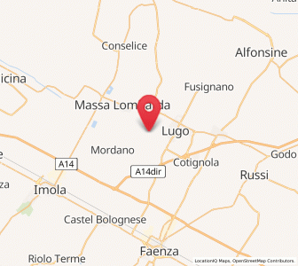 Map of Villa San Martino, Emilia-Romagna