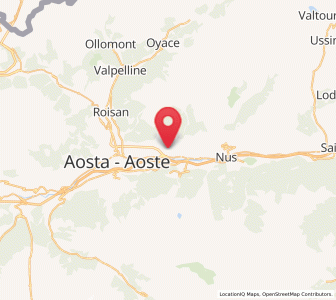 Map of Villair-Amerique, Aosta Valley