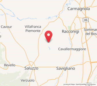 Map of Villanova Solaro, Piedmont
