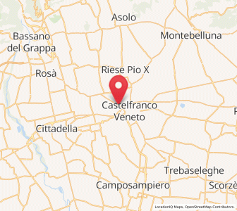 Map of Villarazzo, Veneto