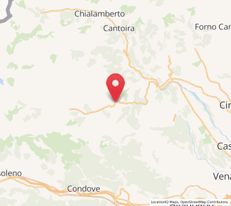 Map of Viù, Piedmont