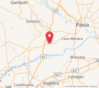 Map of Zinasco Nuovo, Lombardy