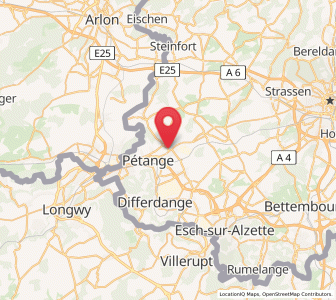 Map of Bascharage, Capellen