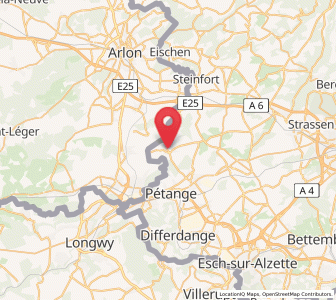 Map of Clemency, Capellen