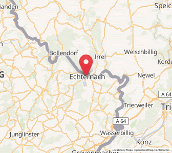 Karte von Echternach