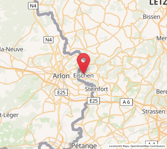 Map of Eischen, Capellen