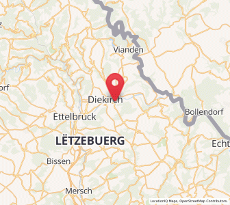 Map of Gilsdorf, Diekirch