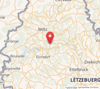 Map of Goesdorf, Wiltz