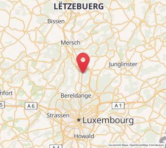 Map of Helmdingen, Mersch