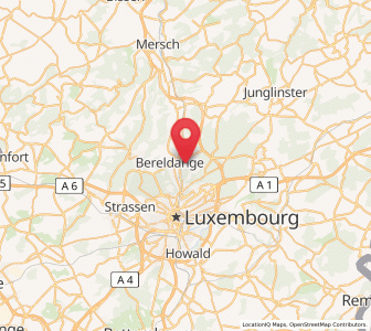 Map of Helmsingen, Luxembourg