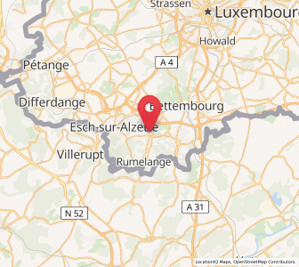 Map of Kayl, Esch-sur-Alzette