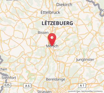 Karte von Mersch